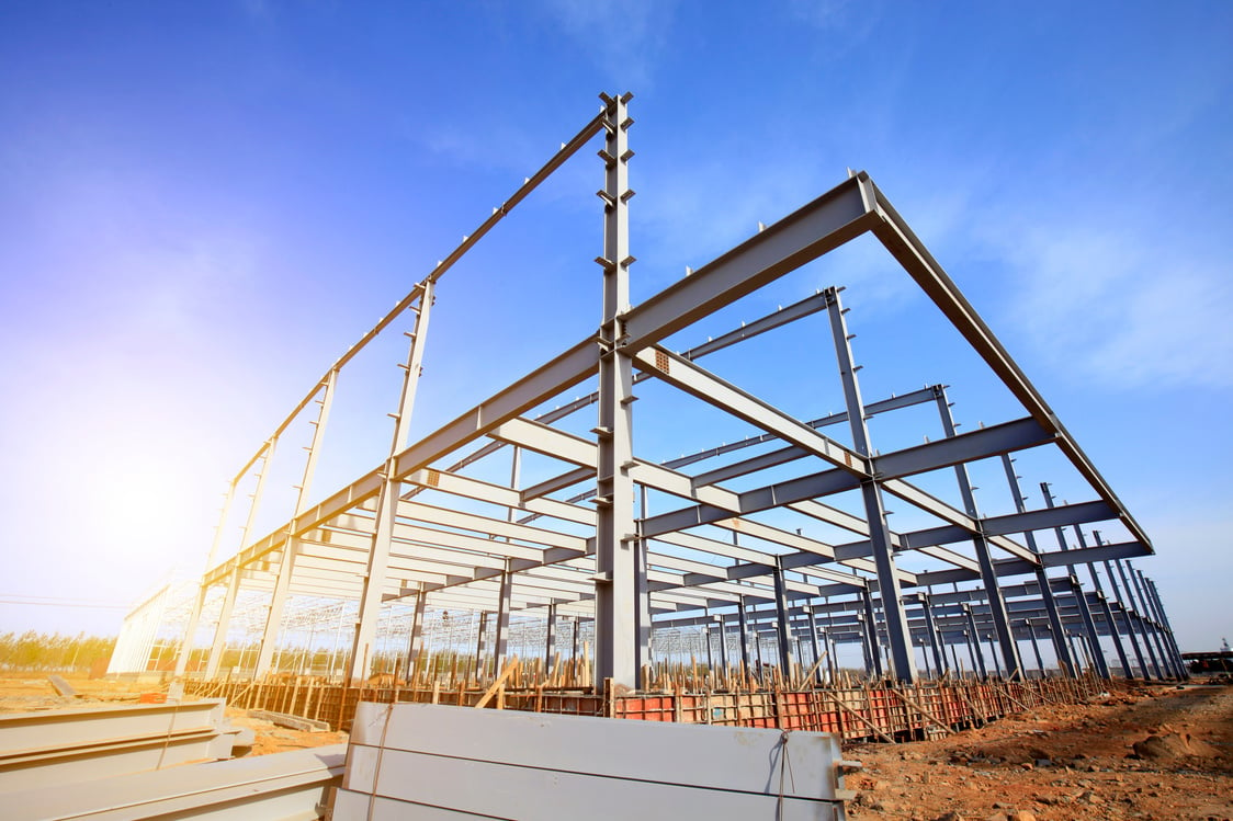 Steel frame structure